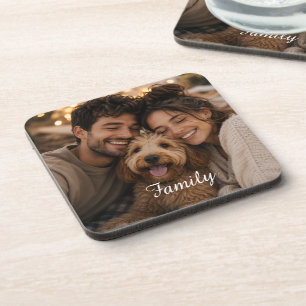 Dessous-de-verre Créez votre propre famille personnalisée