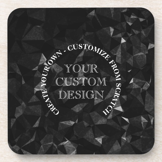 Dessous-de-verre Créez votre propre logo/design personnalisé (Devant)
