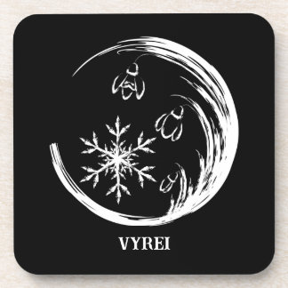 Dessous-de-verre Crest d'hiver