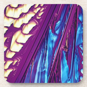 Dessous-de-verre Cristaux d'acide tartrique