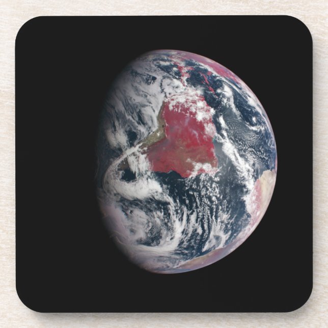 Dessous-de-verre Croissance plante Sur La Planète Terre. (Devant)