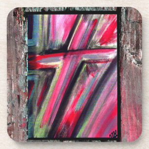 Dessous-de-verre Croix curative