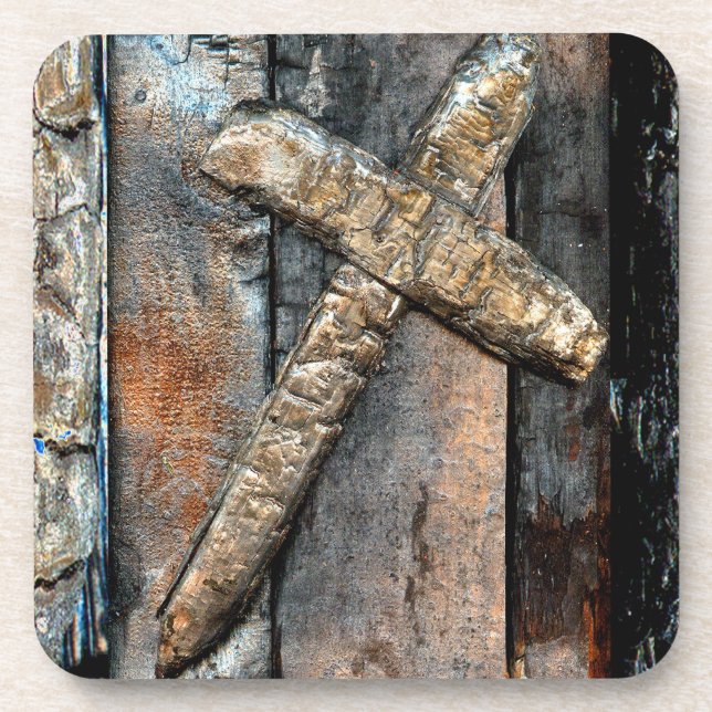 Dessous-de-verre Croix de force (Devant)