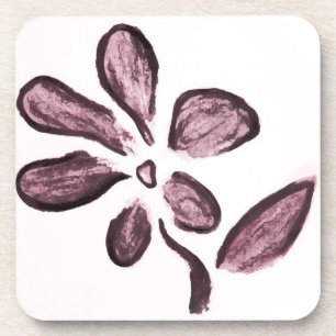 Dessous-de-verre Croquis de fleur