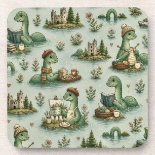 Dessous-de-verre Cryptides cosy Nessie Monstre du Loch Ness loisirs