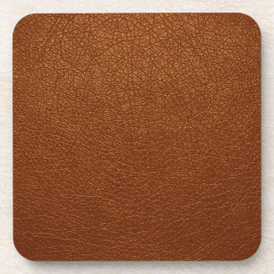 Dessous-de-verre Cuir Brown