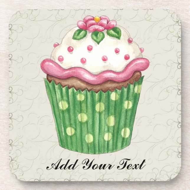 Dessous-de-verre Cupcake - SRF (Devant)