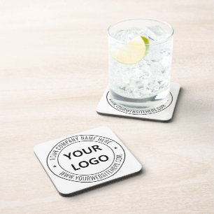 Dessous-de-verre Custom Business Logo Company Stamp - Personalized 