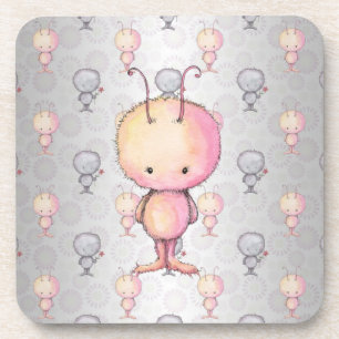 Dessous-de-verre Cute Fluffy Monsters