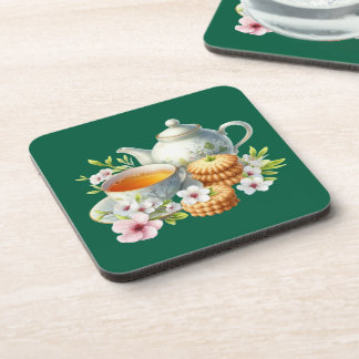 Dessous-de-verre Cute hot tea lovers