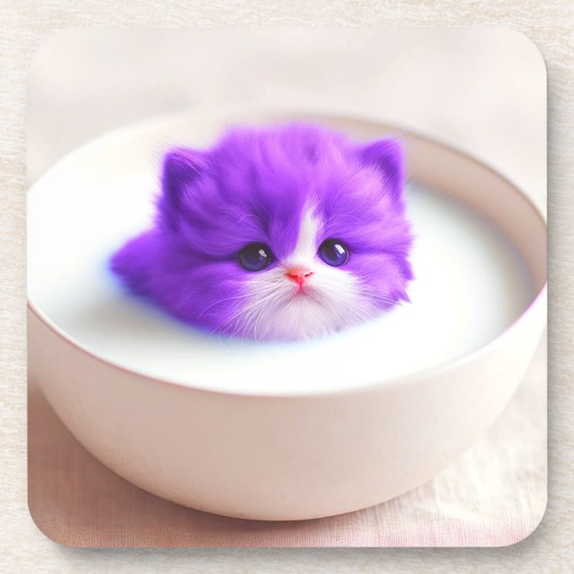 Dessous-de-verre Cute Kitten (Devant)