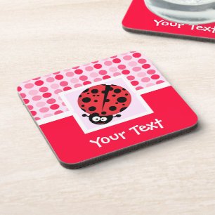 Dessous-de-verre Cute Ladybug
