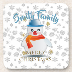 Dessous-de-verre Cute Snowman