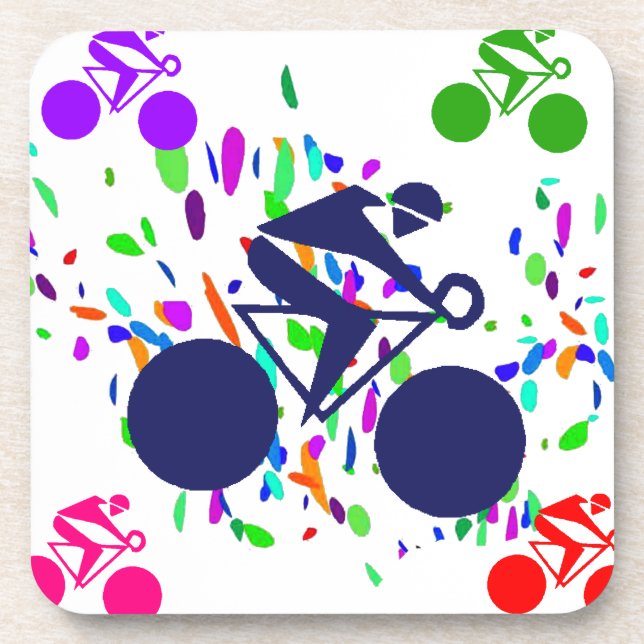 DESSOUS-DE-VERRE CYCLISME (Devant)
