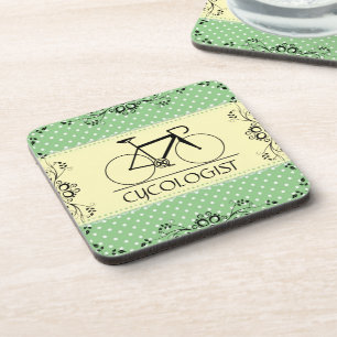 Dessous-de-verre Cycologiste Beverage Coaster