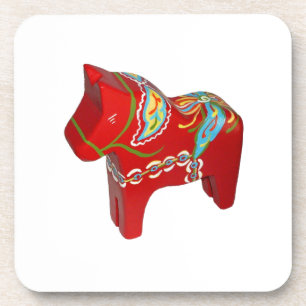 Dessous de verre Dala Horse