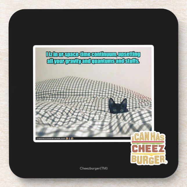 Dessous-de-verre Dans le continuum de temps d'espace d'ur (Devant)