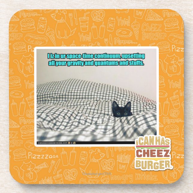 Dessous-de-verre Dans le continuum de temps d'espace d'ur (Devant)