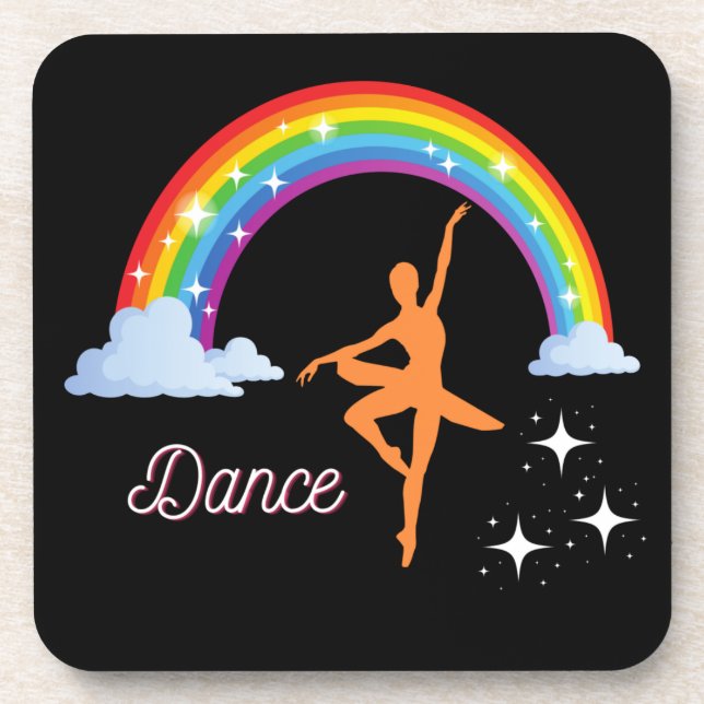 Dessous-de-verre Danse de ballerine (Devant)