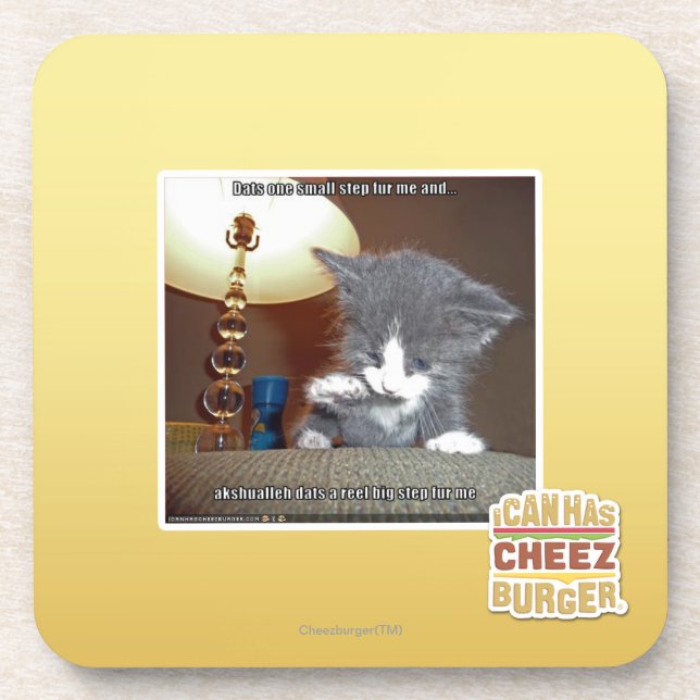 Dessous-de-verre Danser un petit pas me fourrure (Devant)