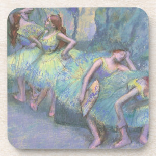 Dessous-de-verre Danseurs de ballet dans les ailes par Edgar Degas