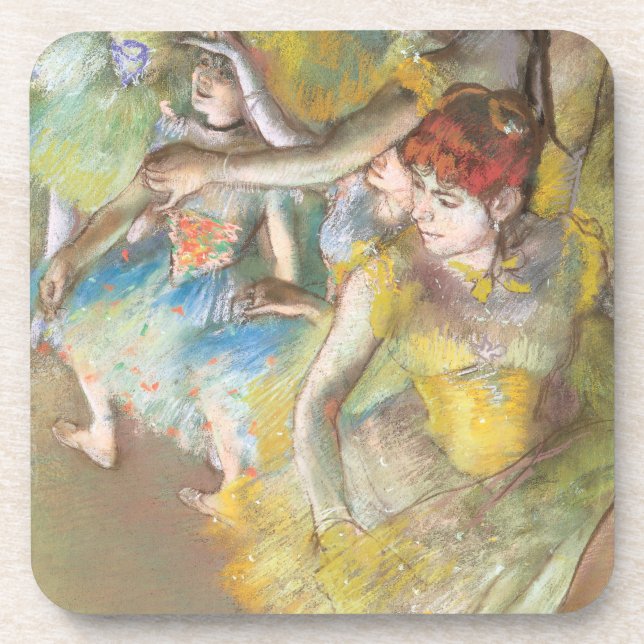 Dessous-de-verre Danseurs de ballet sur scène par Edgar Degas (Devant)