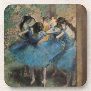 Dessous-de-verre Danseurs d'Edgar Degas   dans le bleu, 1890