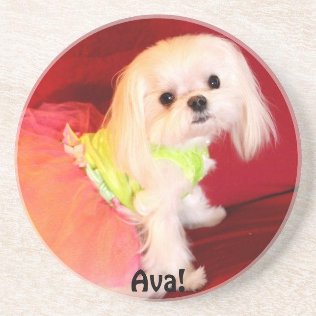 Dessous de verre d'Ava (Devant)