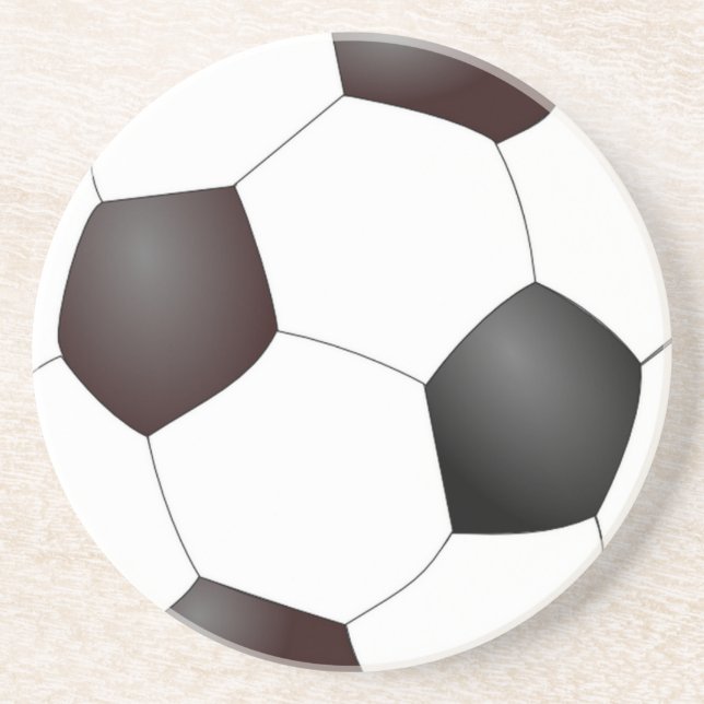 Dessous de verre de ballon de football (Devant)