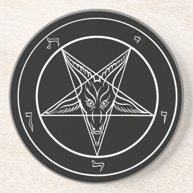 Dessous de verre de Baphomet (Devant)