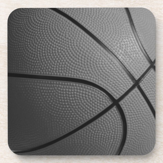 Dessous de verre de basket-ball en plastique dur (Devant)