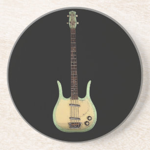 Dessous de verre de basse de Danelectro Longhorn