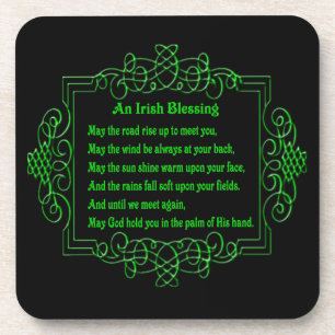 Dessous de verre de bénédiction irlandais