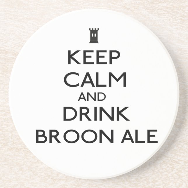 Dessous de verre de bière anglaise de Broon (Devant)