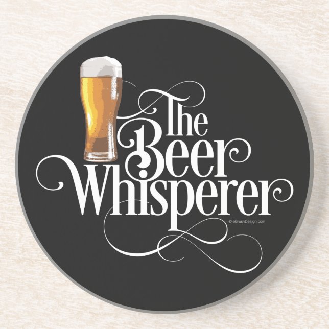 Dessous de verre de boisson Whisperer bière (Devant)
