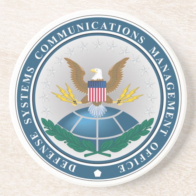 Dessous de verre de boissons de grès de DSCMO (Devant)