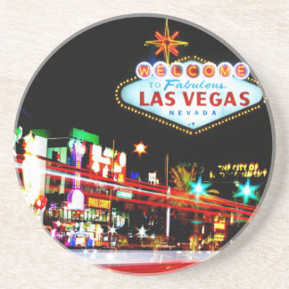 Dessous de verre de boissons de grès de Las Vegas