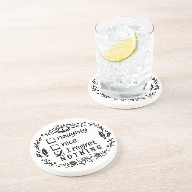 Dessous de verre de boissons Sandstone (Côté)