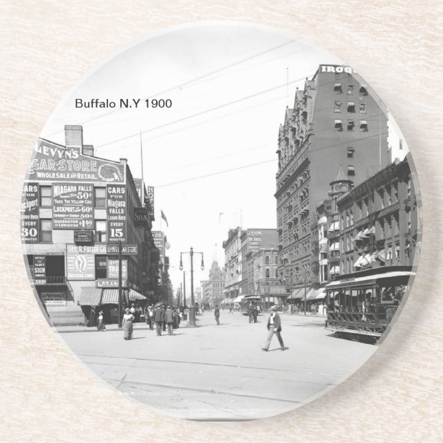 Dessous de verre de Buffalo N.Y (Devant)