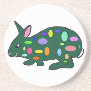 Dessous de verre de Bunny de Pâques