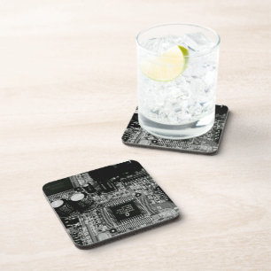 Dessous de verre de carte d'ordinateur