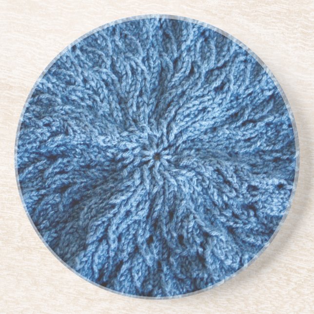 Dessous de verre de cercle de tricot (Devant)