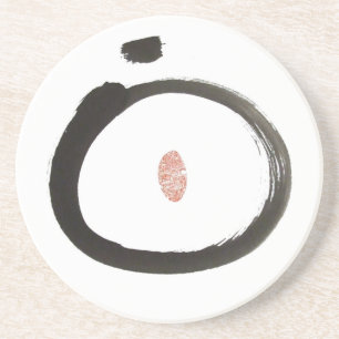 Dessous de verre de cercle de zen