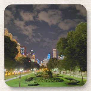 Dessous de verre de Chicago Night Sky