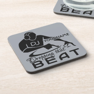 Dessous de verre de coutume du DJ