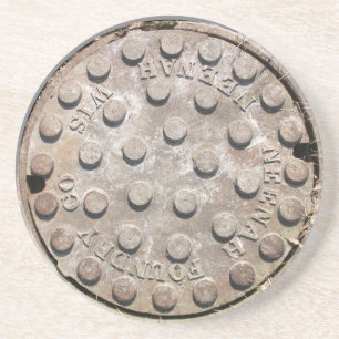 Dessous de verre de couverture de trou