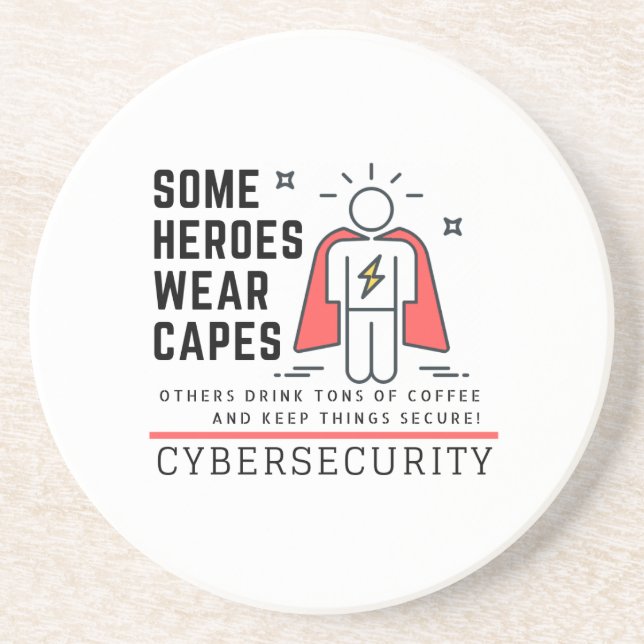 Dessous de verre de cybersécurité (Devant)