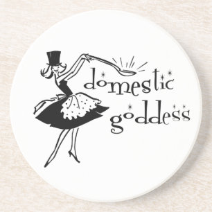 Dessous de verre de déesse domestique