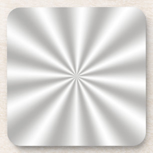 Dessous de verre de démarrage en argent