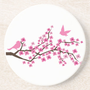 Dessous de verre de fleurs de cerisier